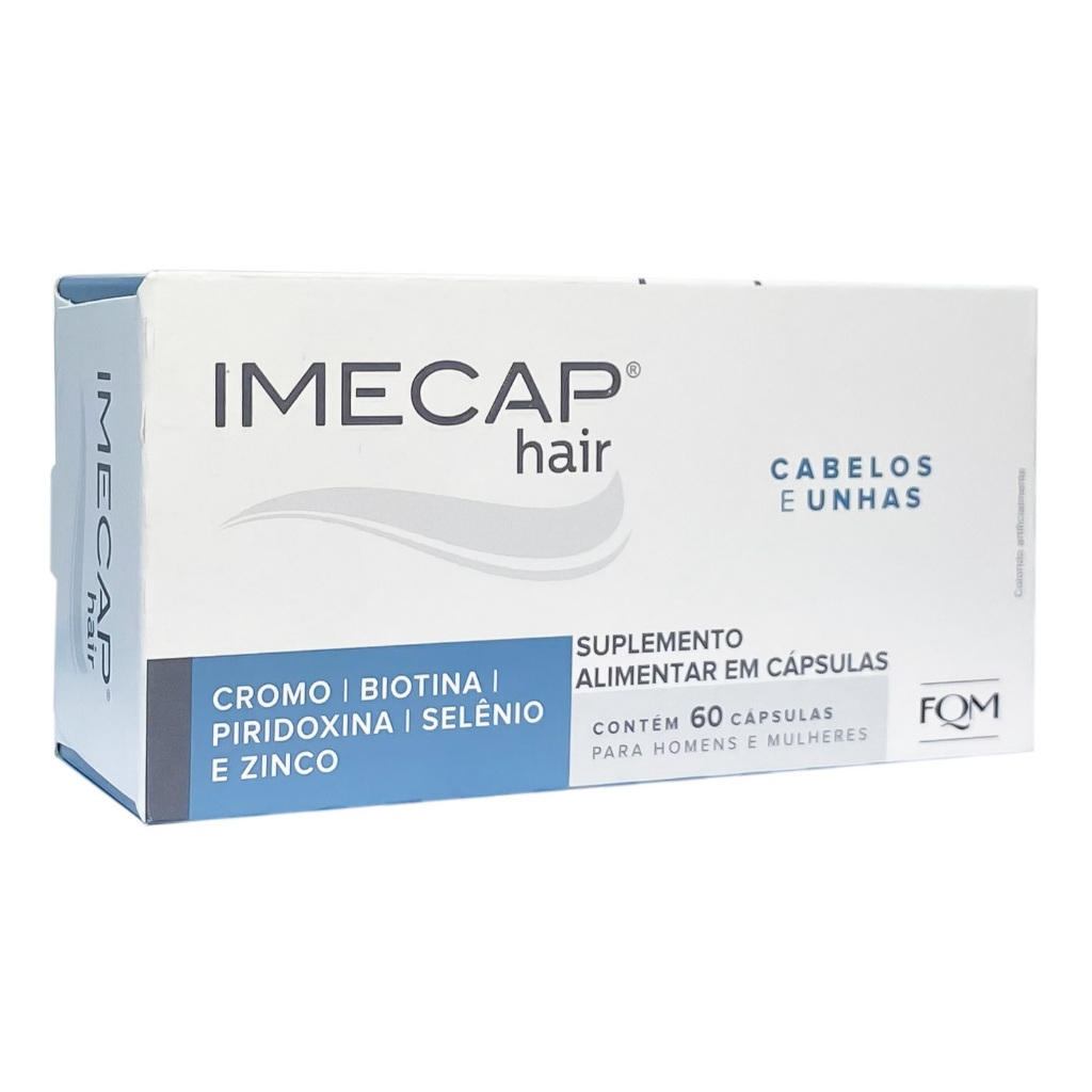 Imecap Hair Cabelos e Unhas 60 Capsulas Com Biotina