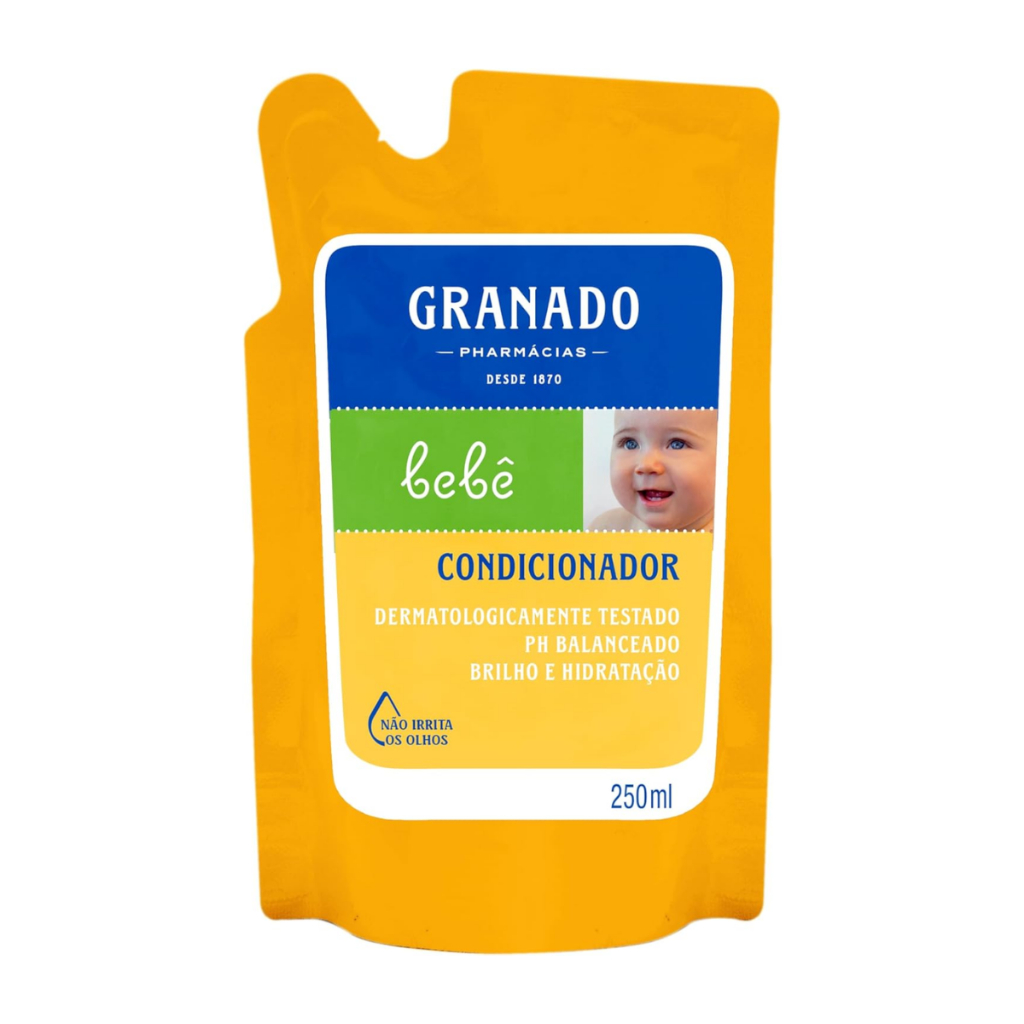 Condicionador Relaxante Granado Bebê Tradicional Refil Com 250ml
