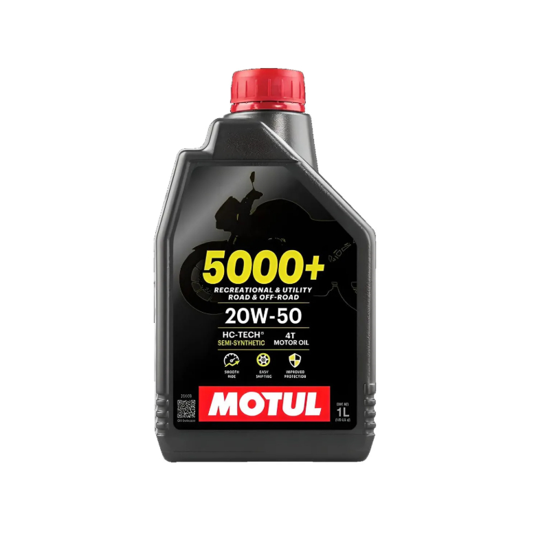 Óleo de Motor Motul 4t 5000+ 20w50 Semi-sintético Óleo de Motor Motul 4t 5000+ 20w50 Semi-sintético