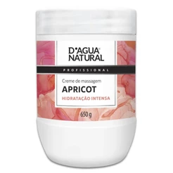 Creme de Massagem Apricot Hidratante 650g Dagua Natural