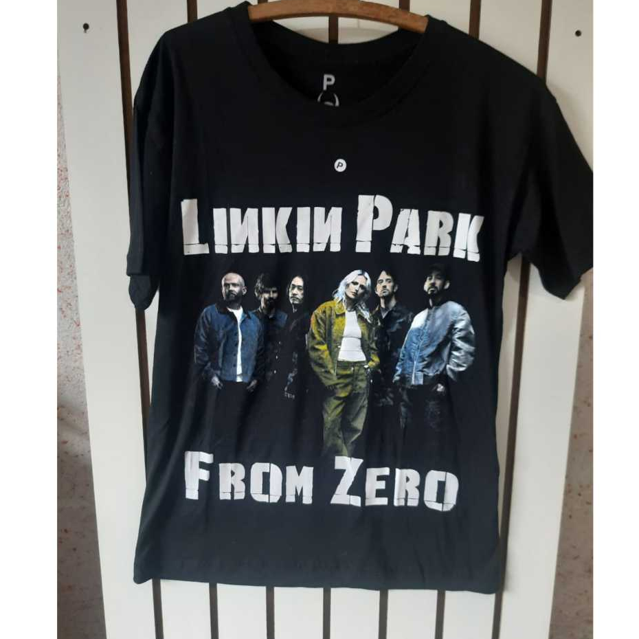 Camiseta de Rock - Banda Linkin Park - From Zero Tour Mike Shinoda, Emily Armstrong