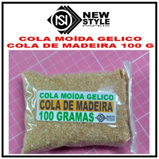 COLA MOÍDA DE MADEIRA. PACOTE 100, 200, 500 GRAMAS e 1 kilo em Oferta na Shopee