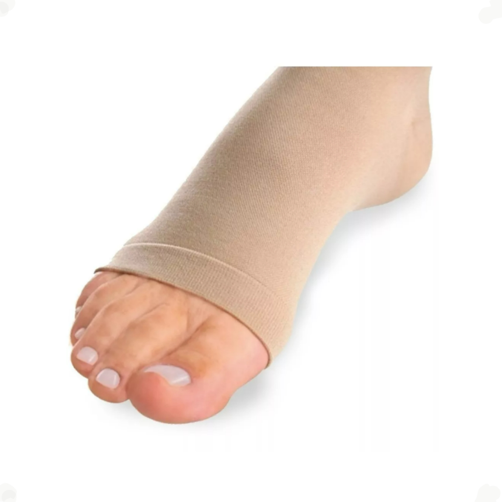 Meia De Compressão Venosan Ultraline 4000 3/4 AD Pé Aberto 30-40 mmHg Para Varizes — imagem 2 de 2