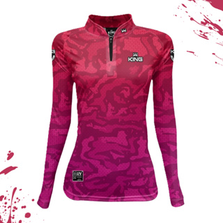 Camisa Camiseta Blusa Feminina Camuflada Rosa Pink com Proteção UV50 Pesca, Praia, Bike - LANÇAMENTO em Oferta na Shopee