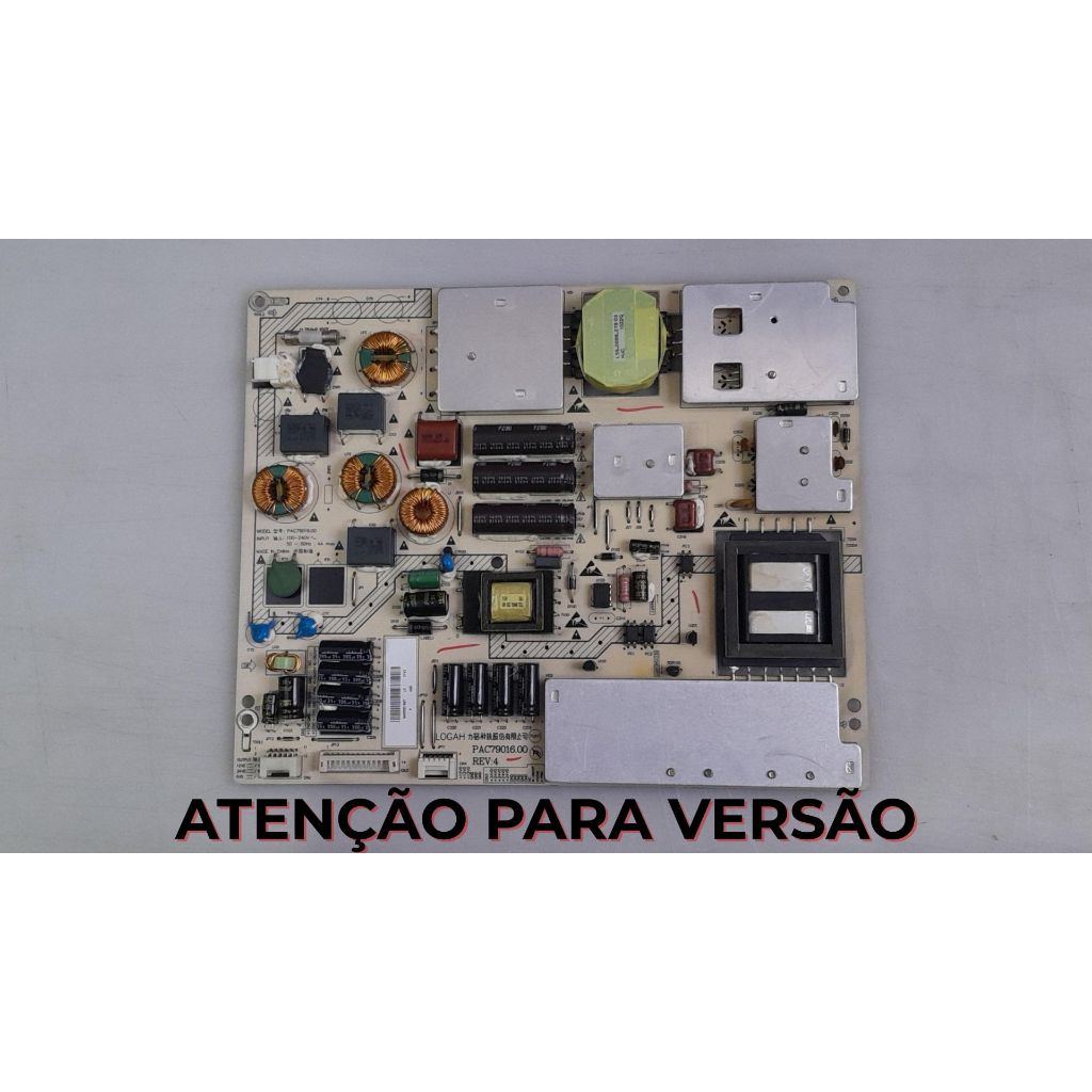 Placa Fonte Tv H Buster Hbtv-40d02fd - Leia Com Atenção