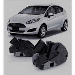 Fechadura Dianteira Esqu New Fiesta Após 2014 Tomada 5 Pinos