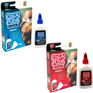 Cola de Peças Quebra cabeça Brilhante ou Fosca Puzzle - Grow em Oferta na Shopee