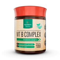 Nutrify Vit B Complex 60 Cápsulas Metabolismo Energético