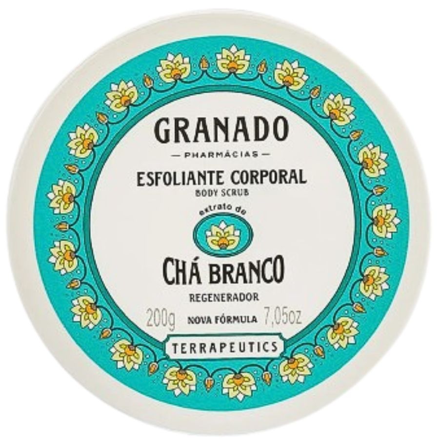 Esfoliante Corporal Terrapeutics Chá Branco 200g - Granado