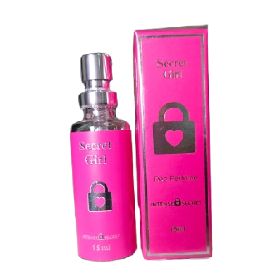 INTENSE SECRET - COLÔNIA FEMININA SECRET GIRL 15ML (INPIRAÇÃO OLFATIVA GOOD GIRL)