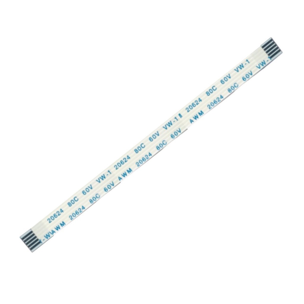 1 Cabo Flat 5 Vias X 12cm para Plaquinha Power/Volume Compatível para Soundbar  Sony HT S100 F