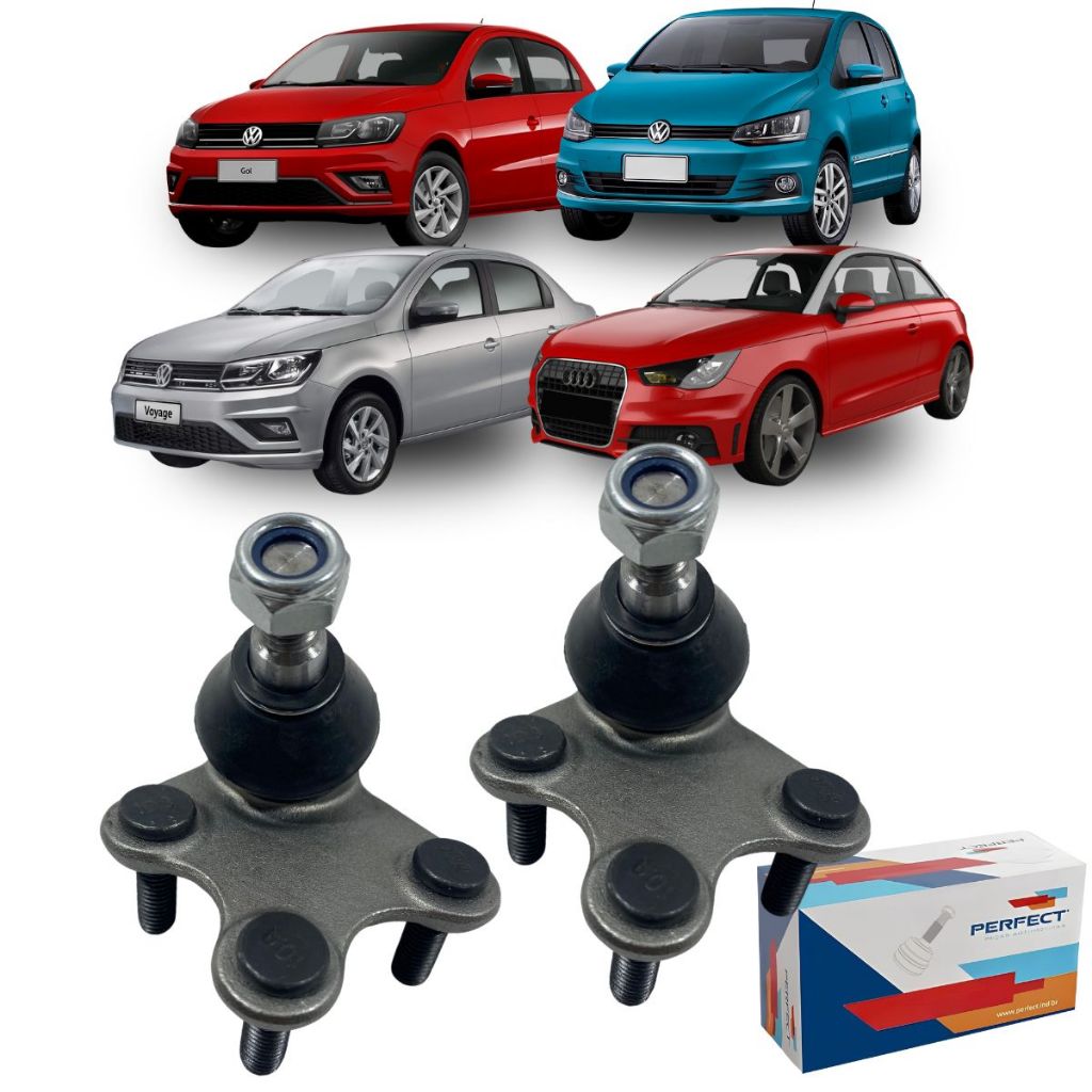 Par Pivô Bandeja Suspensão PerfectVw Voyage 1.0 12v 2013 - Spare Parts and Accessories for Vehicles