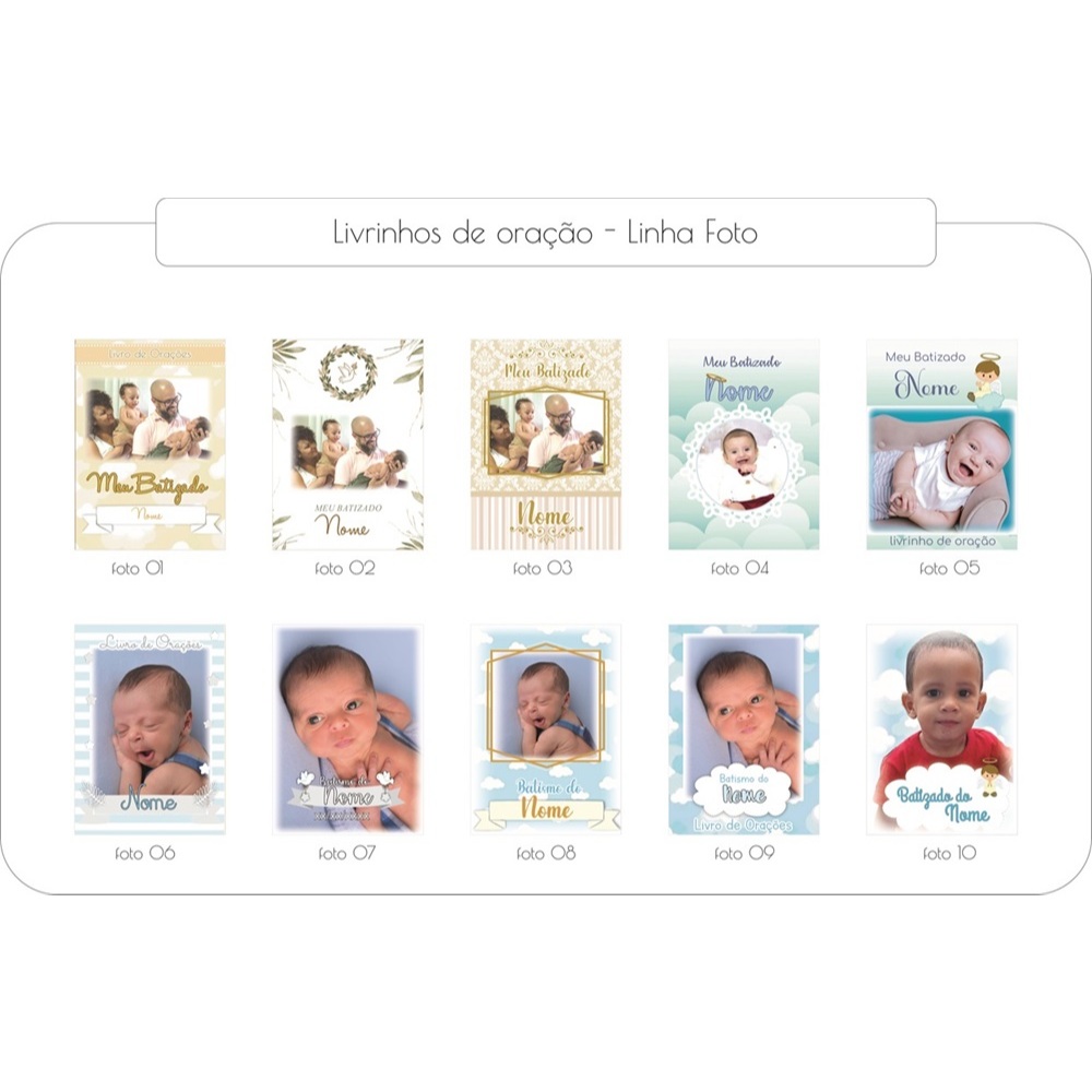Livro Livrinho de oração lembrancinha personalizada batizado batismo crisma eucaristia