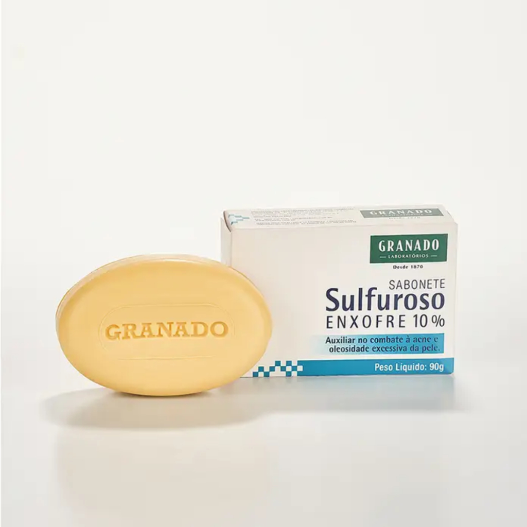 Sabonete Sulfuroso 90g Granado em Oferta na Shopee