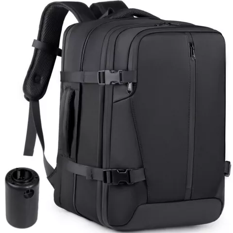 Mochila De Viagem Executiva Grande A Vácuo Notebook Bordo
