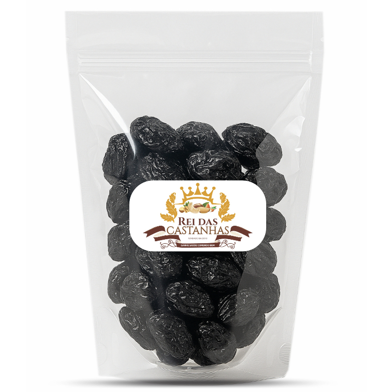 Ameixa Seca S/Caroço PREMIUM/IMPORTADA [COM ATM] - 500G/1KG - Indústria Rei das Castanhas em Oferta na Shopee