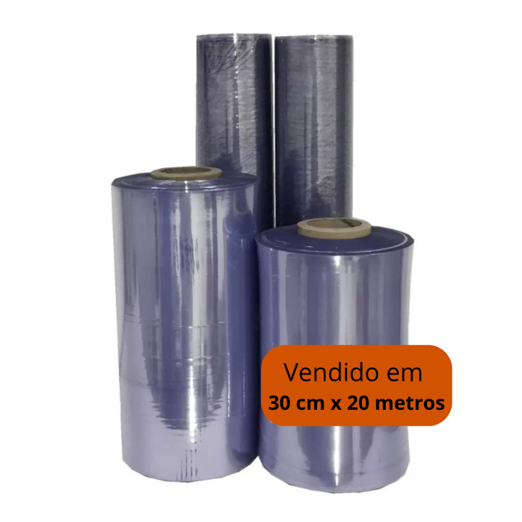 Filme PVC Termo Encolhível 20 Micras  | Artesanato, Embalagem Profissional