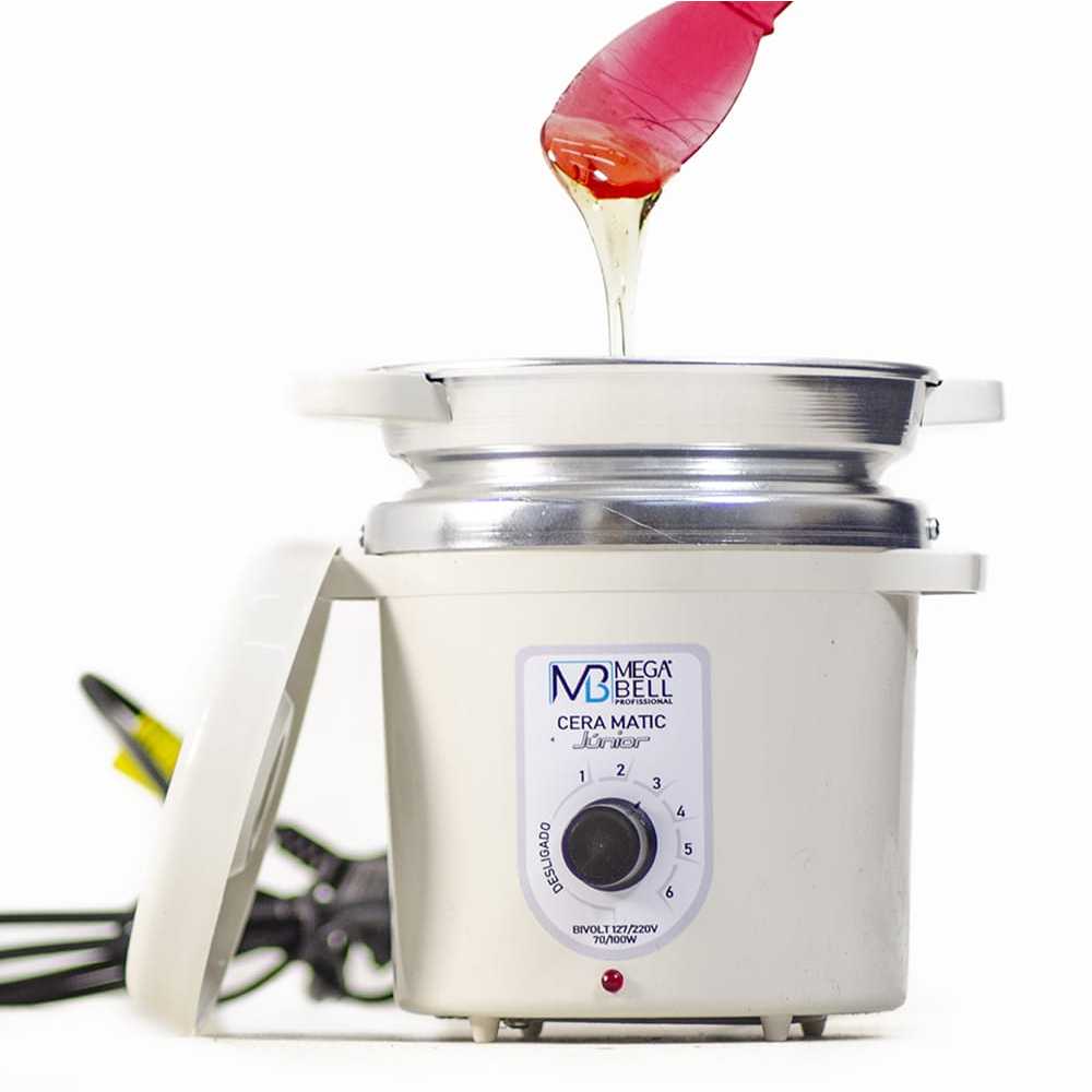 Panela Aquecedora de Cera Matic Júnior Capacidade 400g - Mega Bell