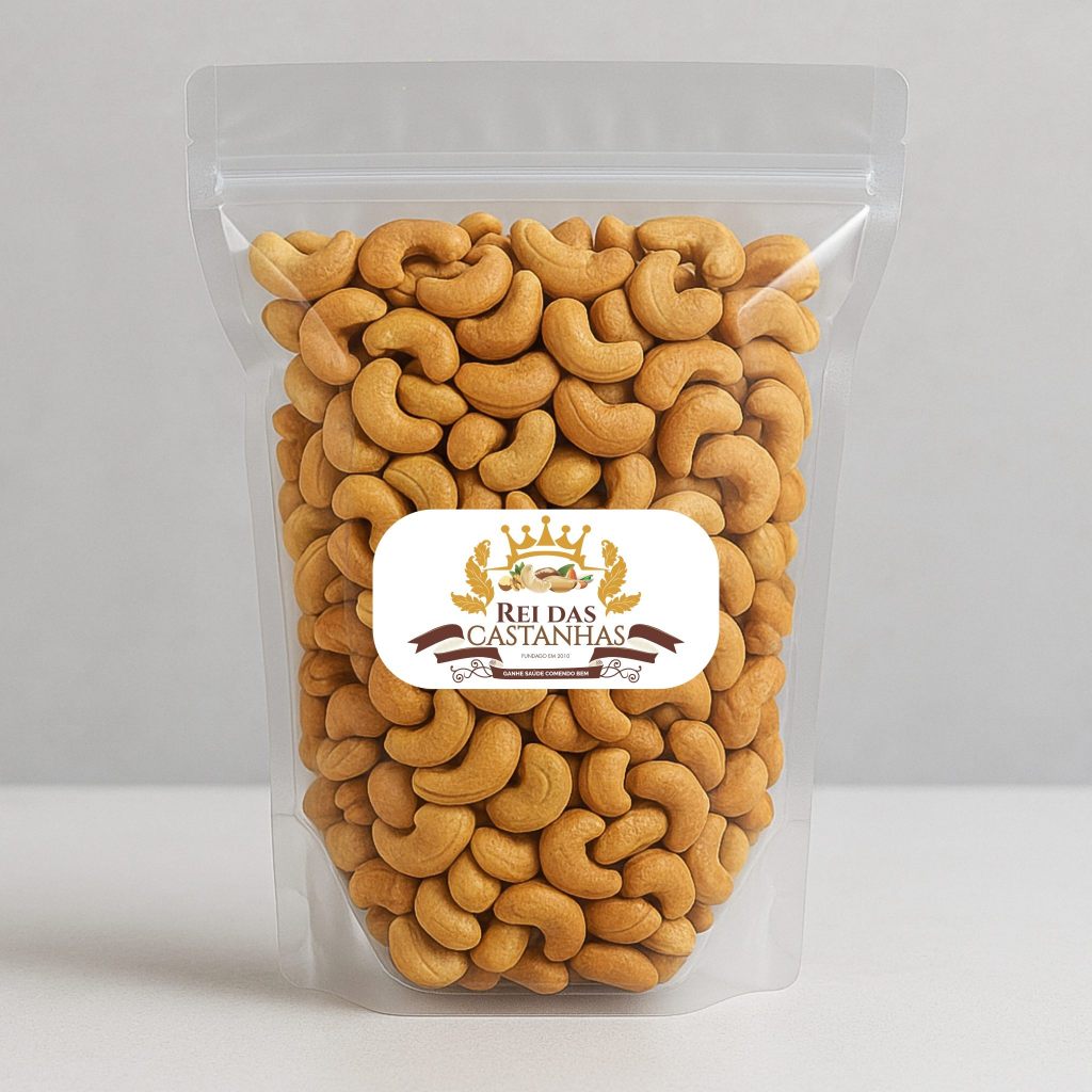 Castanha de Caju Torrada Sem SAL [INTEIRA W1] - 500G/1KG [COM ATM]
