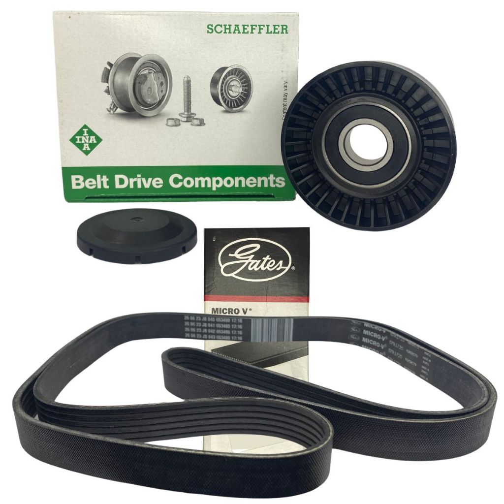 Kit Correia Poly-v + Polia Alternador Corolla 2009 A 2011