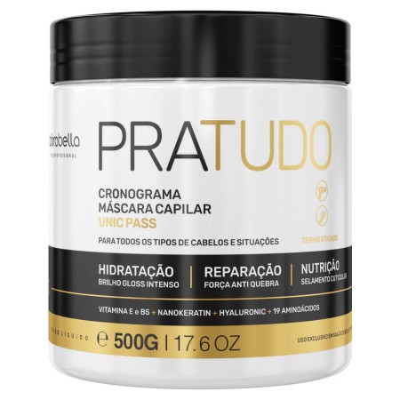 Borabella Máscara Pra Tudo 25 Ativos Hidrata Nutre Repara - 500g em Oferta na Shopee