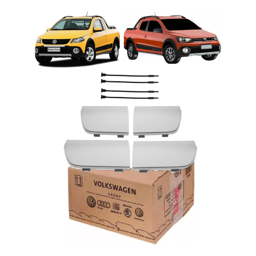 Tampas Macaco Spoiler Saveiro Cross G5 G6 Vw original