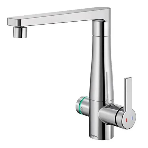 Docol Ozônio 00870906 Cor Cromado Polido Torneira Misturador Monocomando De Mesa Para Cozinha