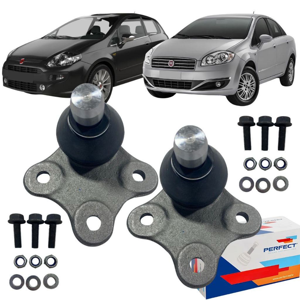 Par Pivô Suspensão Esquerdo Fiat Punto Linea 2008 Á 2017 em Oferta na Shopee