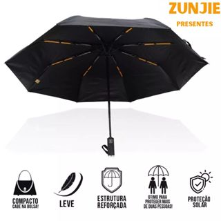 Sombrinha Guarda Chuva Reforçado Abre e Fecha Automático • Fibra reforçada •secagem rápida e prática •Proteção UV em Oferta na Shopee