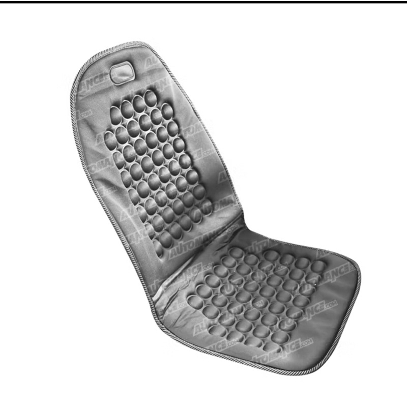 Assento Massageador Universal Cinza Capa Para Banco