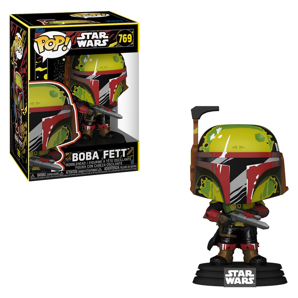 FUNKO POP STAR WARS RETRO BOBA FETT 769 NOVO ORIGINAL
