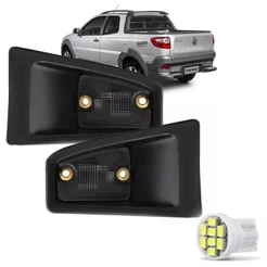Lanterna De Placa Fiat Strada Working Todas 2009 A 2020