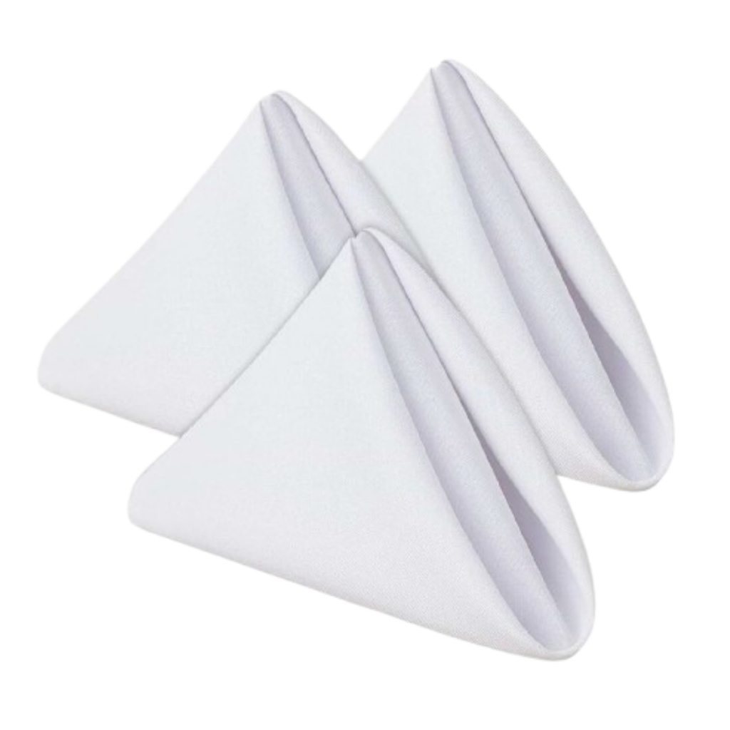 Kit 50 Guardanapo Em Tecido Oxford 40x40 Lavável Para Festa Buffet