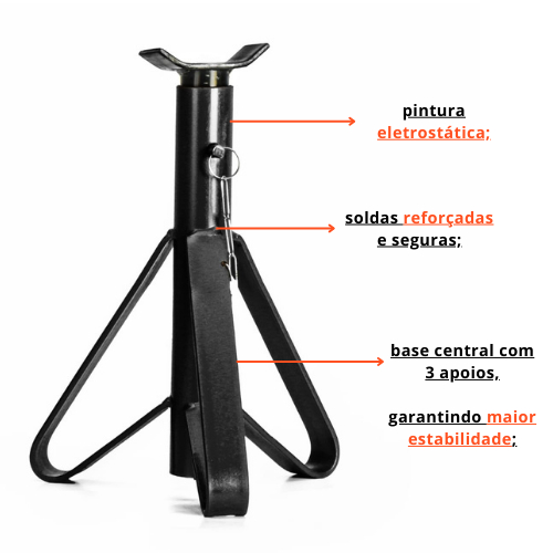 Kit Cavaletes Automotivo 2 Toneladas — imagem 2 de 2