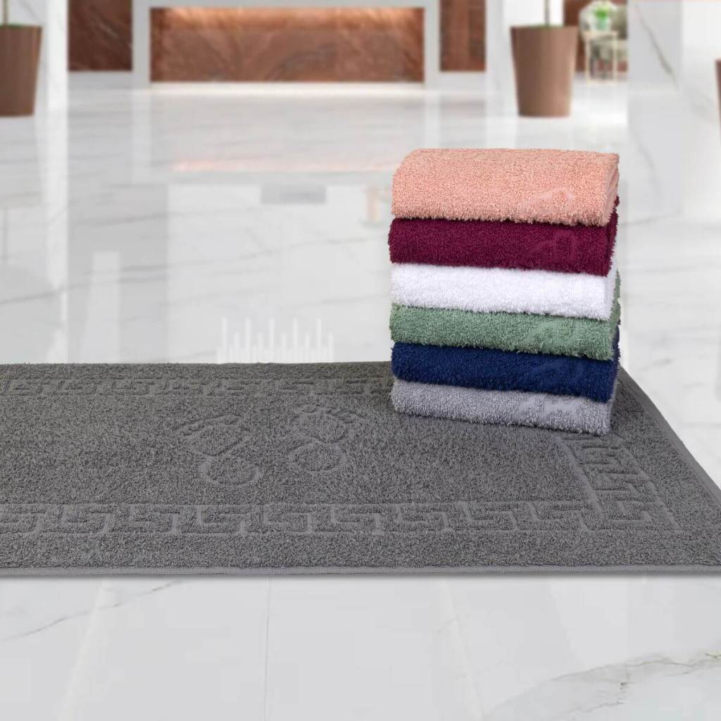 Toalha de Piso Pézinho para Banheiro Macia 75x48cm - Piso Pé
