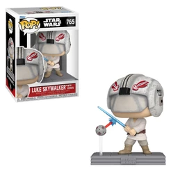 FUNKO POP STAR WARS - LUKE SKYWALKER WITH REMOTE 765 NOVO ORIGINAL