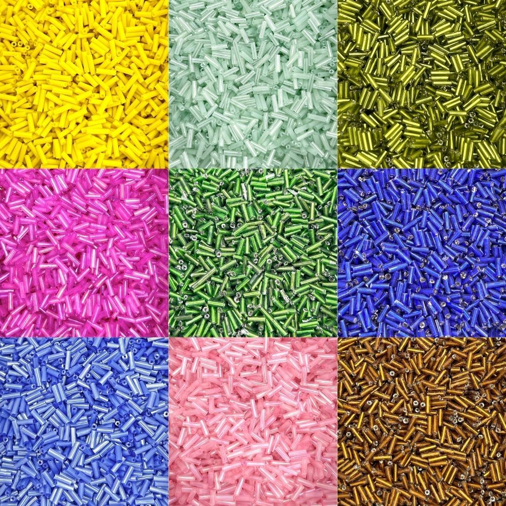 Até 2000 peças Miçanga Passante Canutilho Tubo 7mm em Oferta na Shopee