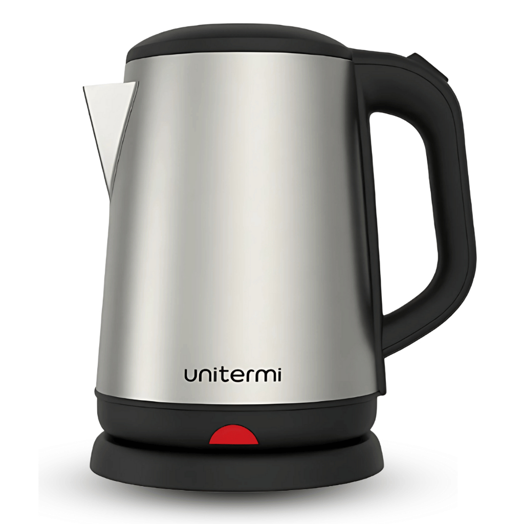 Chaleira Elétrica Térmica Unitermi Saara Bule Com Tampa Inox 1,8L Modelo Novo em Oferta na Shopee