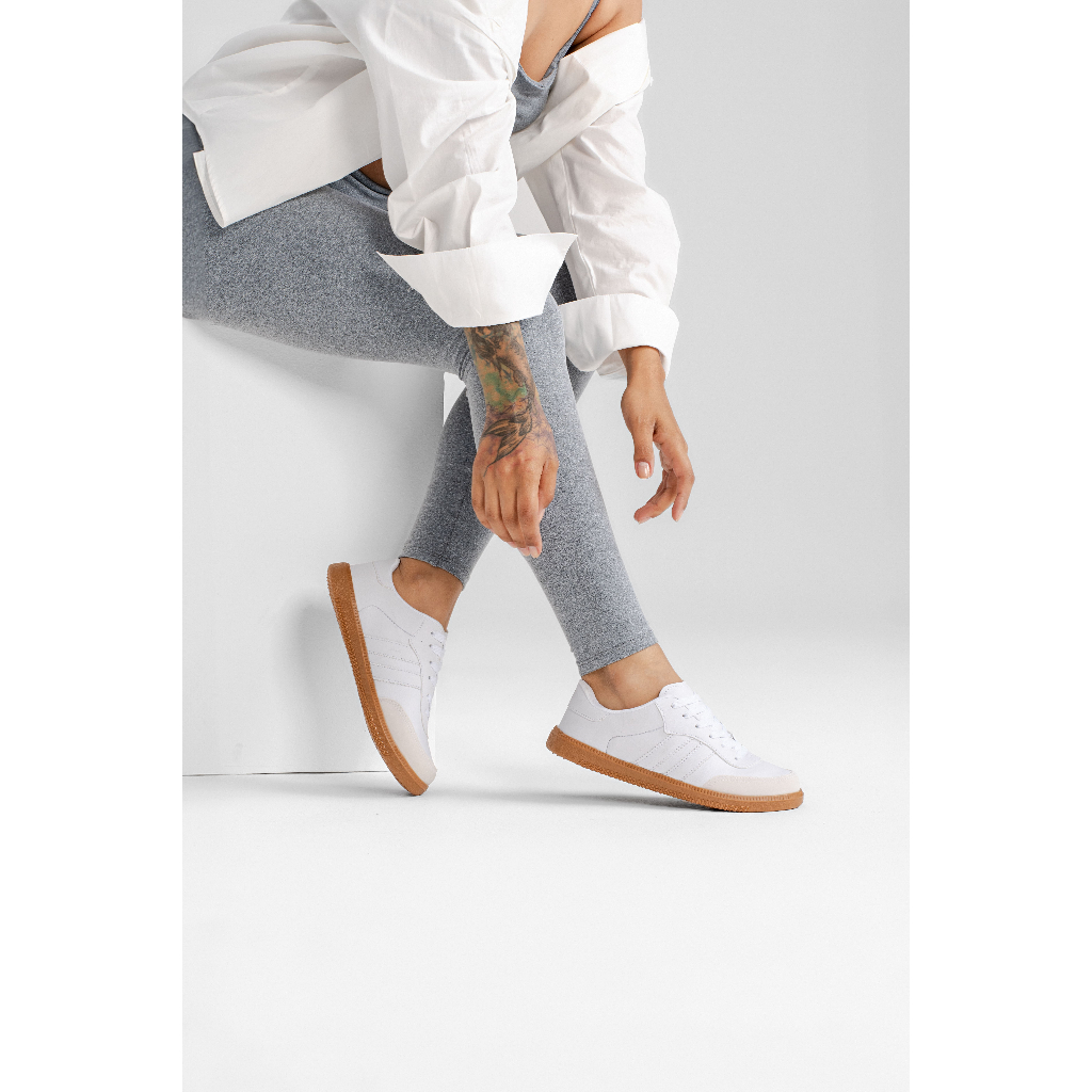 Tenis masculino feminino casual tons neutros retrô clássico original confortável urbano social