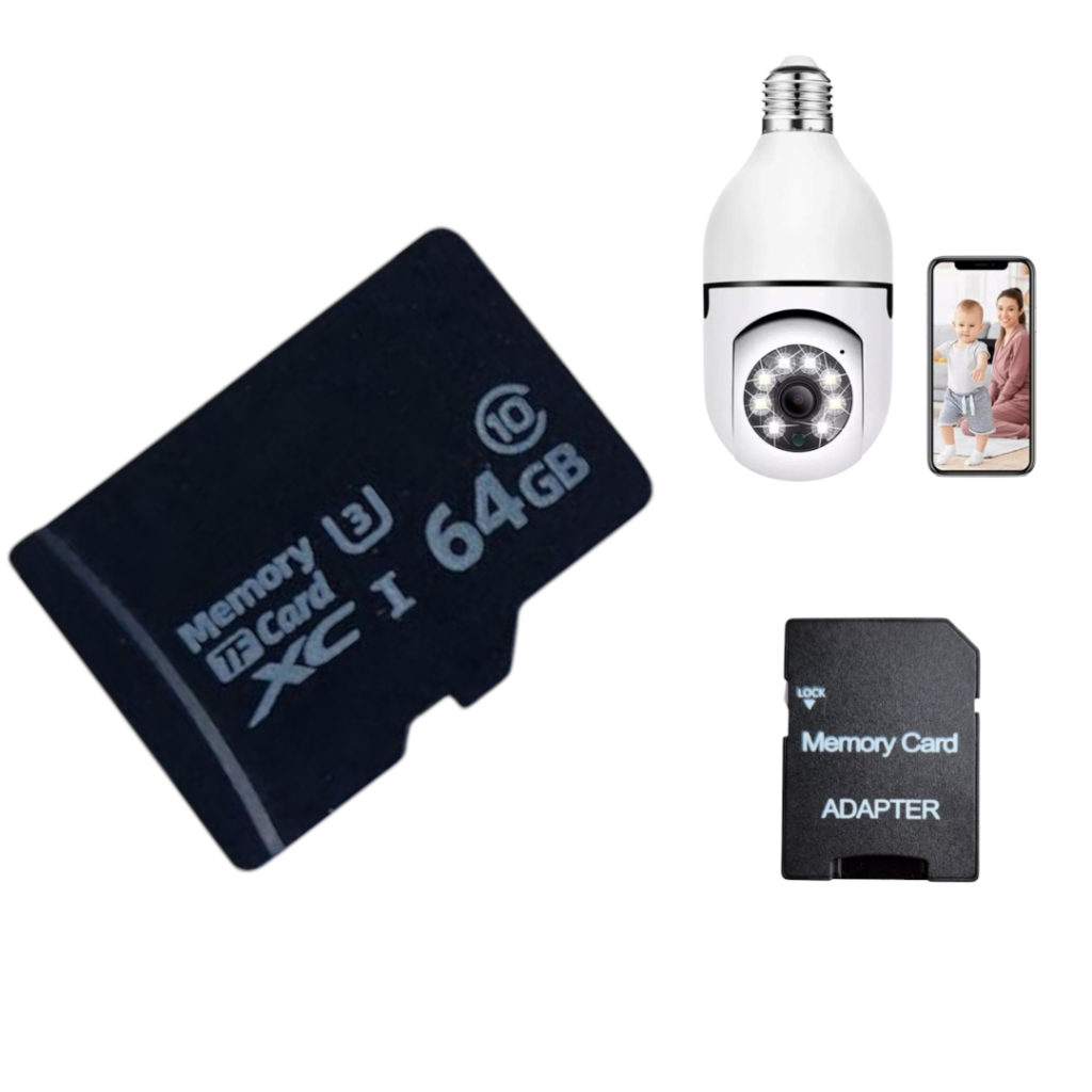 Cartão de Memória 64GB Alta Velocidade P/ Câmera, Celulares, tabletes, PC , acelera até 75-100 MB/s