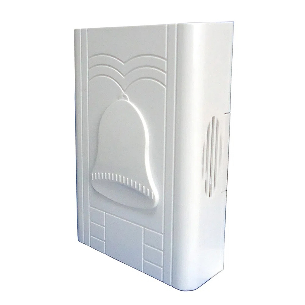 Campainha Musical com Fio 127V Branca Ding Dong - DNI em Oferta na Shopee