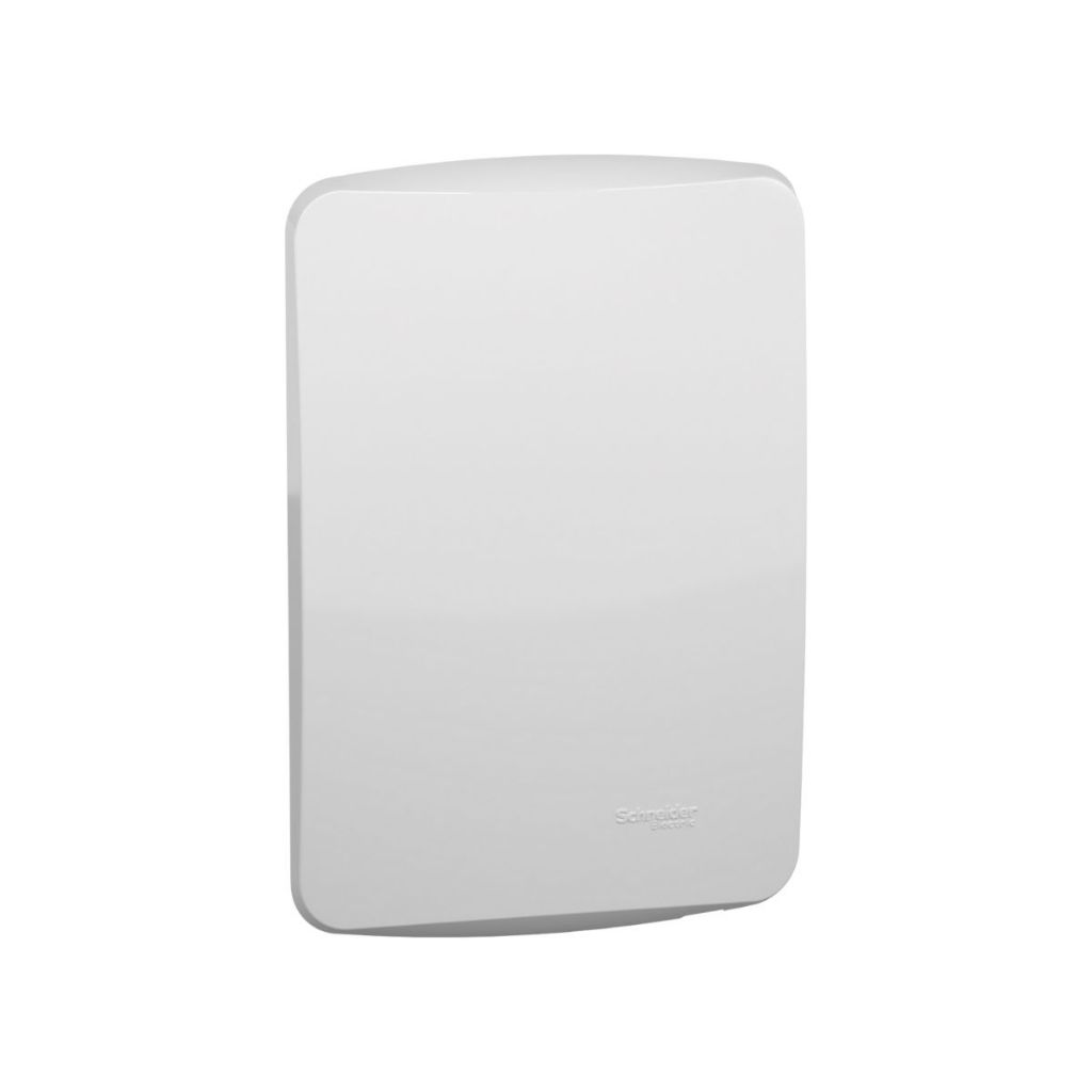 Imagem Placa 4x2 Cega com Suporte Branca Miluz - Schneider