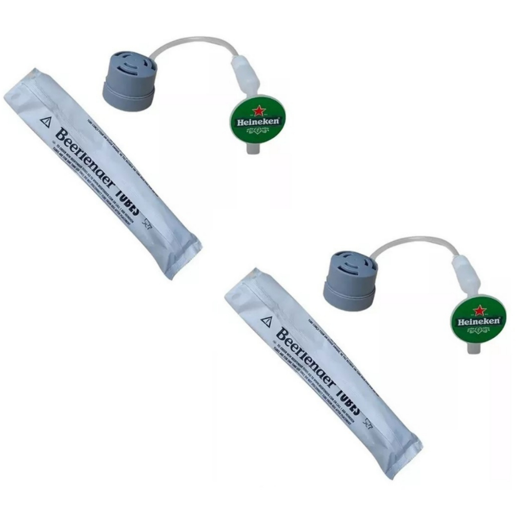 Kit 2 Tubo Refil Chopeira Beertender Heineken Krups
