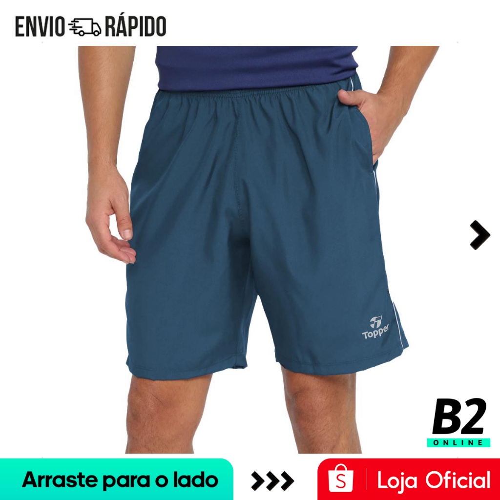 Bermuda Topper Treino Upside Masculina 100% Original Com Nota Fiscal e Garantia - Men Clothes
