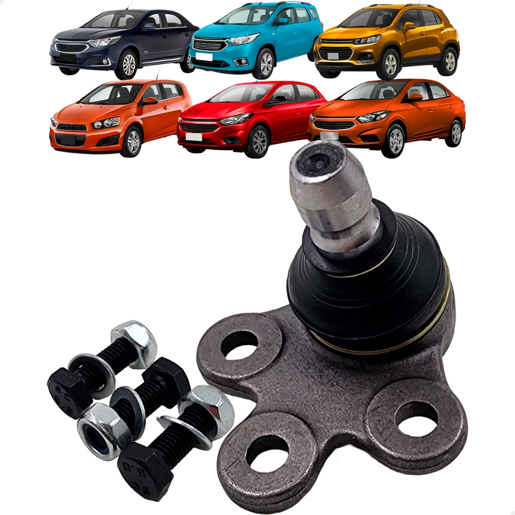 Pivô Inferior Bandeja Suspensão Chevrolet Cobalt Onix Joy Plus Prisma Onix Spin Tracker 2011 A 2023