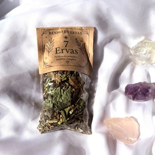 Kit Banho de 7 Ervas – 3 Unidades com 20g | Limpeza e Proteção Energética em Oferta na Shopee