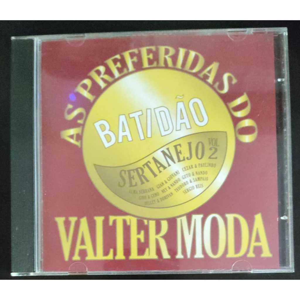 cd as preferidas do valter moda batidão sertanejo vol 2