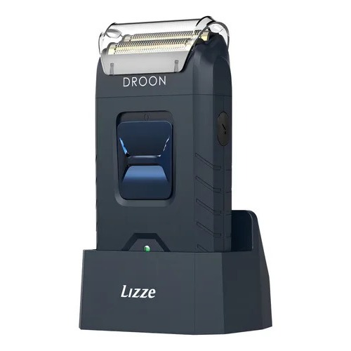 Barbeador Elétrico Lizze Shaver Droon Máquina Profissional Cor Azul-marinho 110v/220v - Beauty