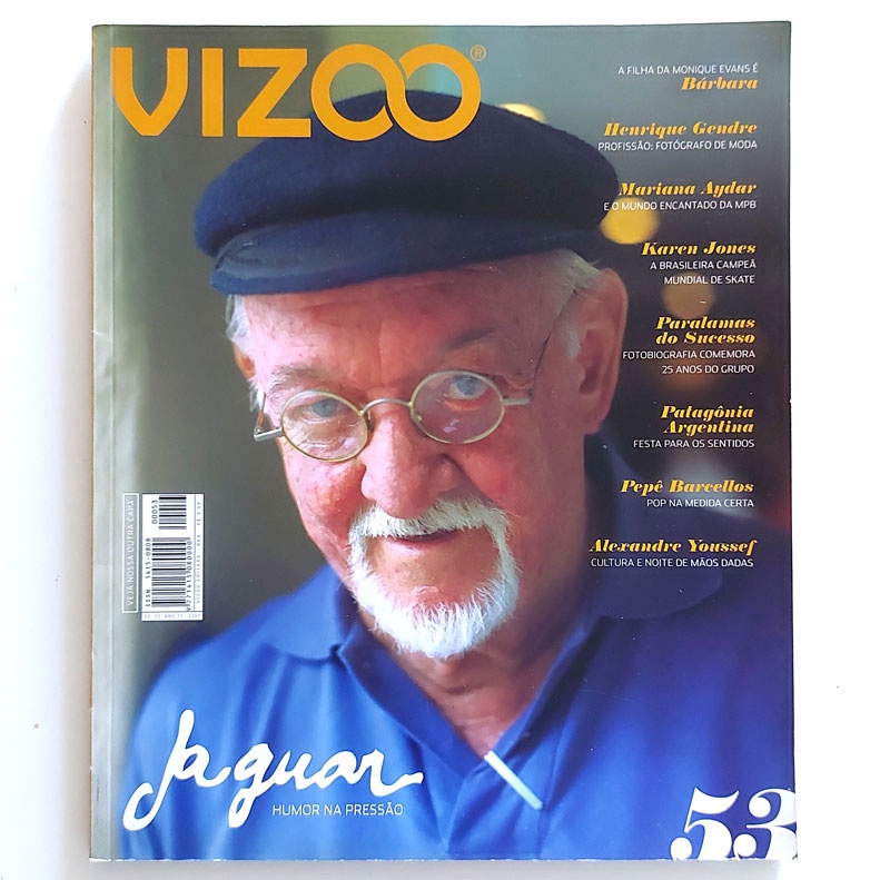 Revista Vizoo N53 2007 Jaguar Do Pasquim Barbara Evans