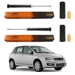 PAR AMORTECEDOR TRASEIRO STILO 2002 A 2010 COFAP + KIT